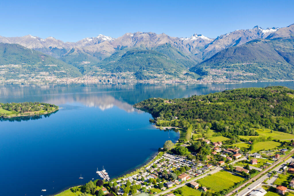 Immagine del Campeggio Baia di Piana sul Lago di Como